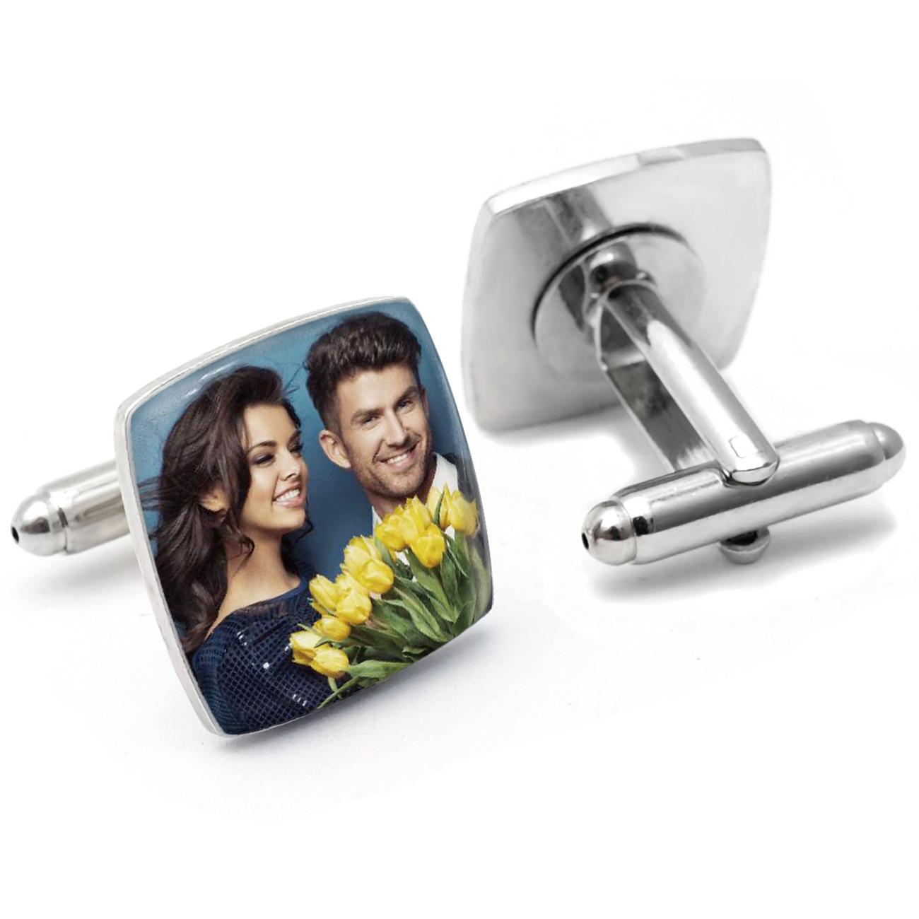 Personalised Photo Cufflinks M - Men'S Grooming For Wedding review and price