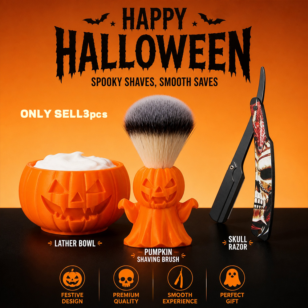 3-Piece Halloween Men's Vintag - Men'S Grooming Set Gift review and price