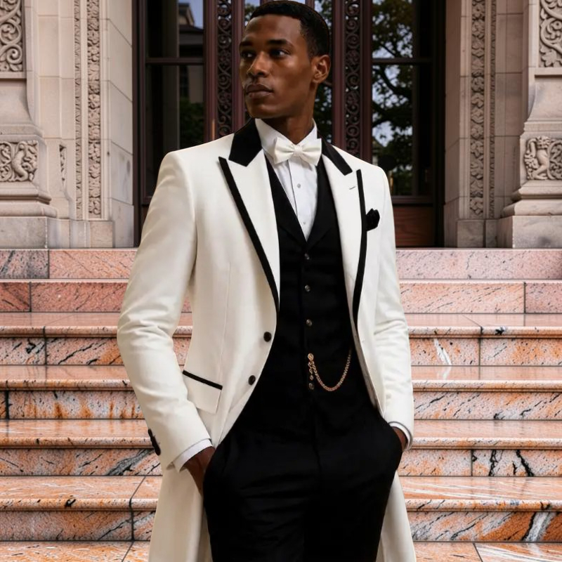 3 Pcs Wedding Suits for Men Sl - X Men Grooming review and price